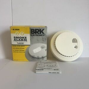 BRK Electronics - Battery Powered Single Station Smoke Alarm Ionization (83RN)
